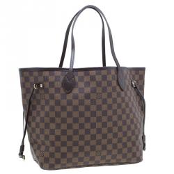 Louis Vuitton Damier Ebene Coated Canvas Neverfull MM