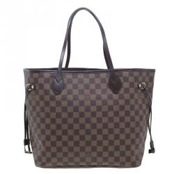 Louis Vuitton Damier Ebene Coated Canvas Neverfull MM