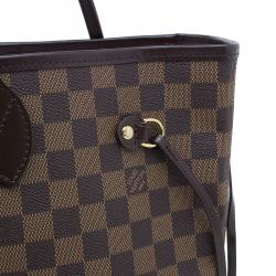 Louis Vuitton Damier Ebene Coated Canvas Neverfull MM