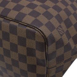 Louis Vuitton Damier Ebene Coated Canvas Neverfull MM
