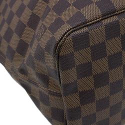 Louis Vuitton Damier Ebene Coated Canvas Neverfull MM