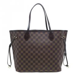 Louis Vuitton Damier Ebene Coated Canvas Neverfull MM