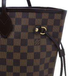 Louis Vuitton Damier Ebene Coated Canvas Neverfull MM