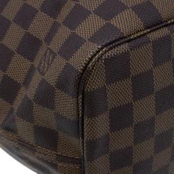 Louis Vuitton Damier Ebene Coated Canvas Neverfull MM