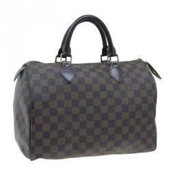 مملوكة مسبقًا حقيبة لوي فيتون سبيدي 30 كانفاس دامييه أيبين