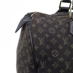 Pre Owned Louis Vuitton Monogram Mini Lin Speedy 30