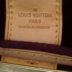 مملوكة مسبقًا حقيبة لوي فيتون جودى MM كانفاس أبيض مونوغرامي