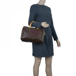 مملوكة مسبقًا Louis Vuitton Fuchsia Perforated Monogram Canvas Limited Edition Speedy 30