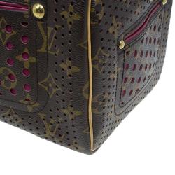 مملوكة مسبقًا Louis Vuitton Fuchsia Perforated Monogram Canvas Limited Edition Speedy 30