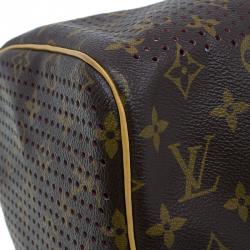 مملوكة مسبقًا Louis Vuitton Fuchsia Perforated Monogram Canvas Limited Edition Speedy 30