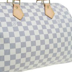Pre Owned Louis Vuitton Damier Azur Canvas Speedy 30