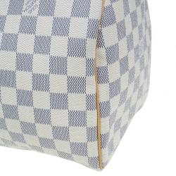 Pre Owned Louis Vuitton Damier Azur Canvas Speedy 30
