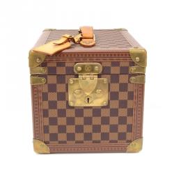 Louis Vuitton Limited Edition Damier Ebene Canvas Boite Flacons Beauty Cosmetic Trunk Case