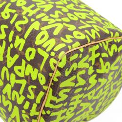 Louis Vuitton Stephen Sprouse Lime Green Graffiti Speedy 30