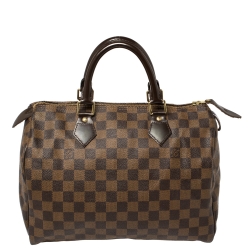 Louis Vuitton Speedy Limited Edition Shoulder Bag in Damier Weave