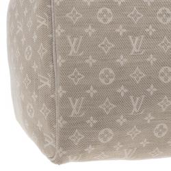مملوكة مسبقًا Louis Vuitton Cream Monogram Mini Lin Speedy 30 Bag