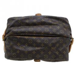 Pre Owned Louis Vuitton Monogram Canvas Saumur Messenger 35 Bag