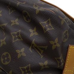 Pre Owned Louis Vuitton Monogram Canvas Saumur Messenger 35 Bag