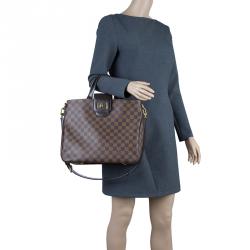 Authentic Louis Vuitton Canvas Cabas Rosebery Two Way Tote in