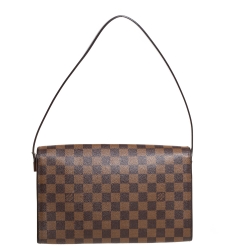 Pre Owned حقيبة لوي فيتون تريبيكا كانفاس دامييه أيبين