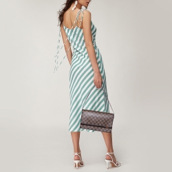 Pre Owned حقيبة لوي فيتون تريبيكا كانفاس دامييه أيبين