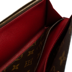 Pre Owned محفظة لوي فيتون اميلي كانفاس مونوغرامية