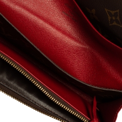 Pre Owned محفظة لوي فيتون اميلي كانفاس مونوغرامية