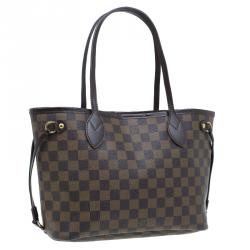 Louis Vuitton Damier Ebene Canvas Neverfull PM Bag