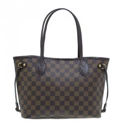 Louis Vuitton Damier Ebene Canvas Neverfull PM Bag