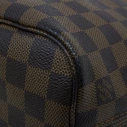 Louis Vuitton Damier Ebene Canvas Neverfull PM Bag