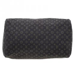 Pre Owned Louis Vuitton Monogram Canvas Mini Lin Speedy 30 Bag