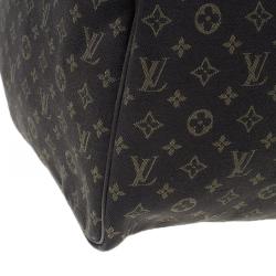 Pre Owned Louis Vuitton Monogram Canvas Mini Lin Speedy 30 Bag