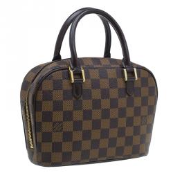 Pre Owned حقيبة لوي فيتون ميني ساريا كانفاس دامييرإيبين