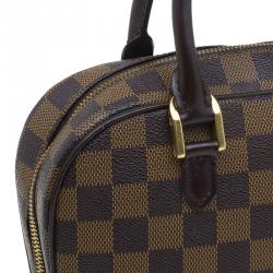 Pre Owned حقيبة لوي فيتون ميني ساريا كانفاس دامييرإيبين