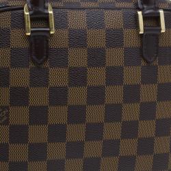 Pre Owned حقيبة لوي فيتون ميني ساريا كانفاس دامييرإيبين