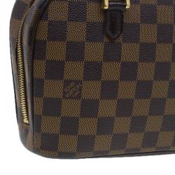 Pre Owned حقيبة لوي فيتون ميني ساريا كانفاس دامييرإيبين