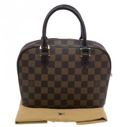 Pre Owned حقيبة لوي فيتون ميني ساريا كانفاس دامييرإيبين