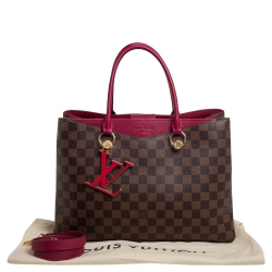 Pre Owned حقيبة يد لوى فيتون ريفيرسايد دامييه أيبين LV