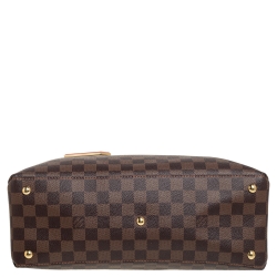 Pre Owned حقيبة يد لوى فيتون ريفيرسايد دامييه أيبين LV