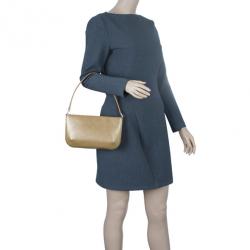 Pre Owned حقيبة يد صغيرة لوي فيتون جلد فيرنيس برونزي