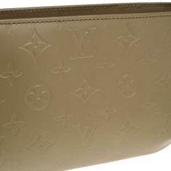 Pre Owned حقيبة يد صغيرة لوي فيتون جلد فيرنيس برونزي