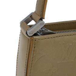 Pre Owned حقيبة يد صغيرة لوي فيتون جلد فيرنيس برونزي