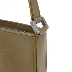 Pre Owned حقيبة يد صغيرة لوي فيتون جلد فيرنيس برونزي