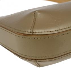 Pre Owned حقيبة يد صغيرة لوي فيتون جلد فيرنيس برونزي