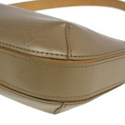 Pre Owned حقيبة يد صغيرة لوي فيتون جلد فيرنيس برونزي