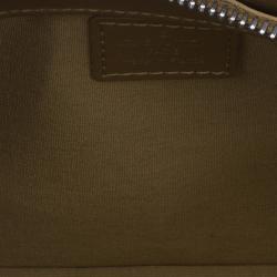 Pre Owned حقيبة يد صغيرة لوي فيتون جلد فيرنيس برونزي