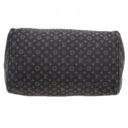 Pre Owned Louis Vuitton Monogram Canvas Mini Lin Speedy 30