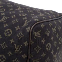 Pre Owned Louis Vuitton Monogram Canvas Mini Lin Speedy 30