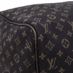 Pre Owned Louis Vuitton Monogram Canvas Mini Lin Speedy 30