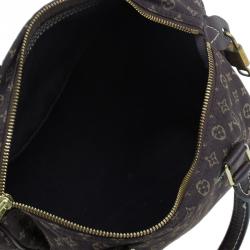 Pre Owned Louis Vuitton Monogram Canvas Mini Lin Speedy 30